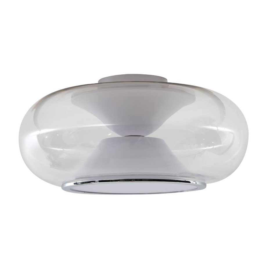 Plafonnier en verre moderneLED, Orasa