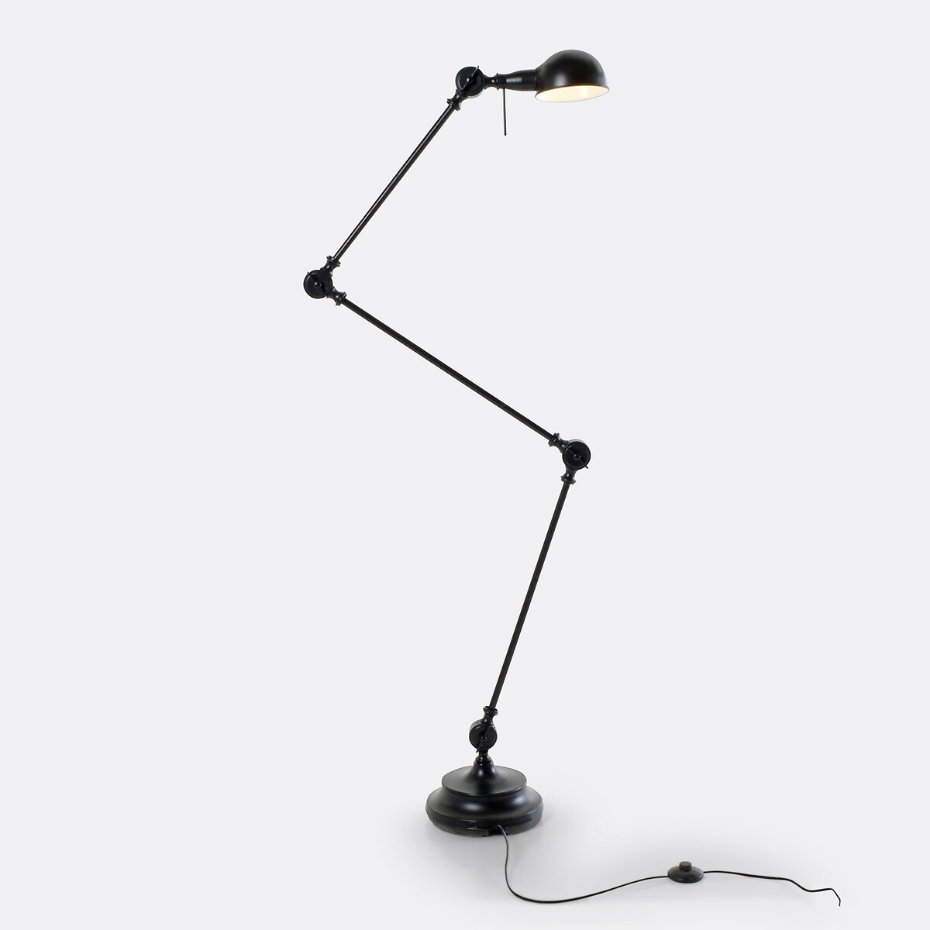 Lampadaire métal acier, Kikan