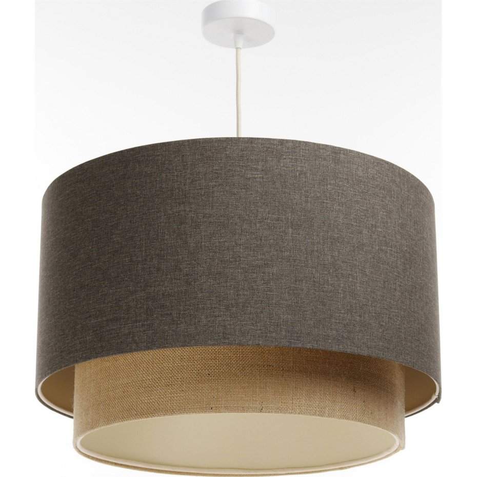 Suspension ronde en tissu style boho Elegant