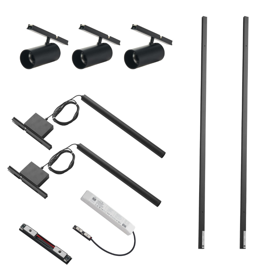 Kit rail magnétique mixte 27W - LYNE