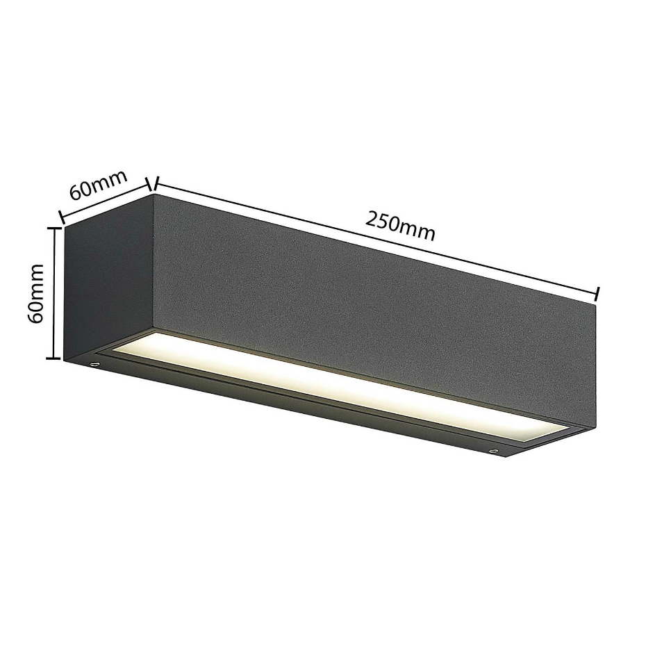 Applique extérieure en aluminium moderneLED