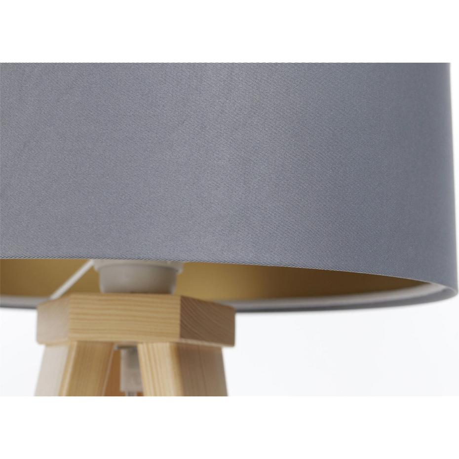 Lampe à poser ronde en PVC Duo ellegant