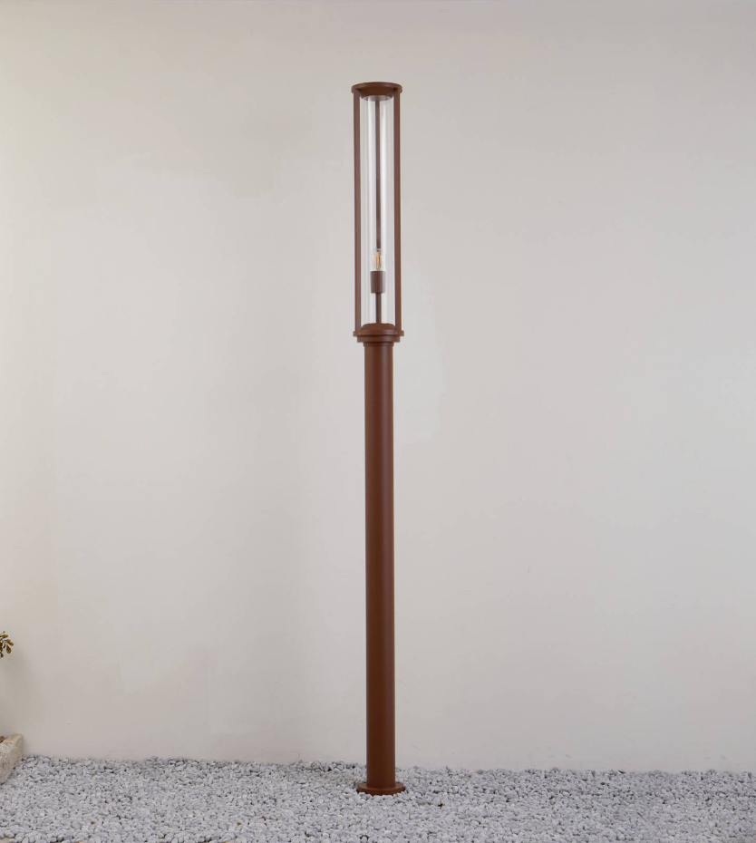 Lampadaire extérieur en aluminium moderne