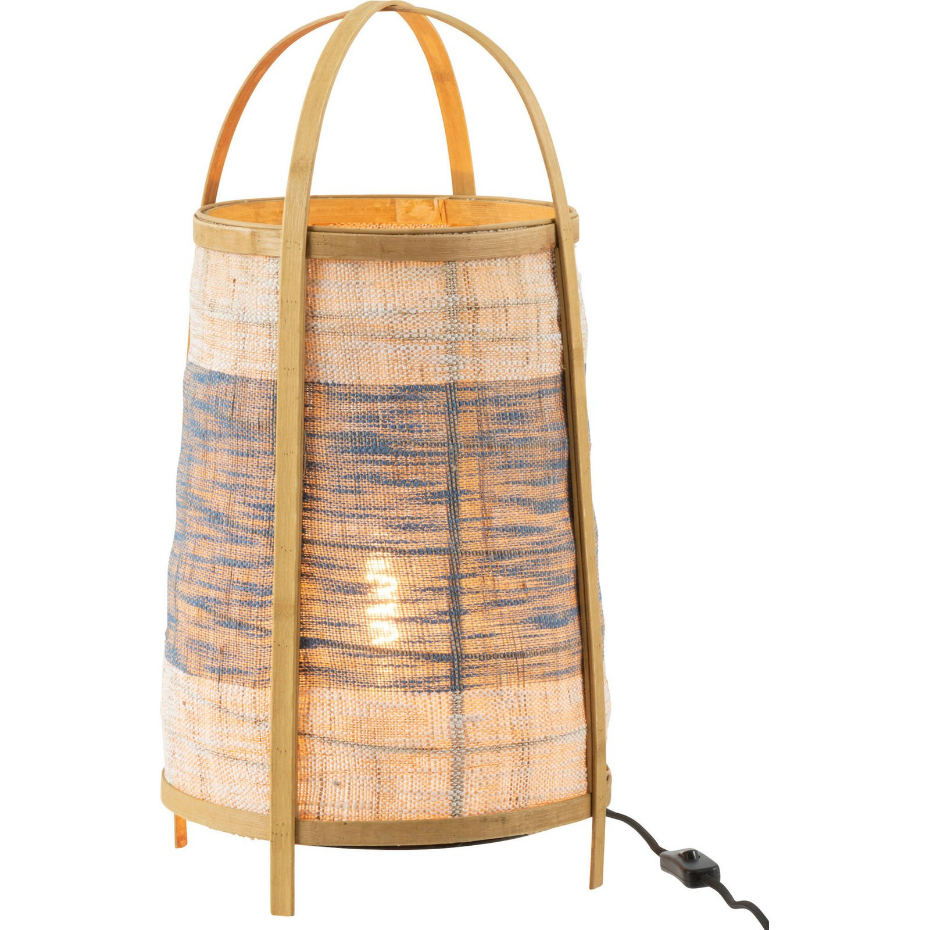 Lampe d'ambiance ronde en bambou