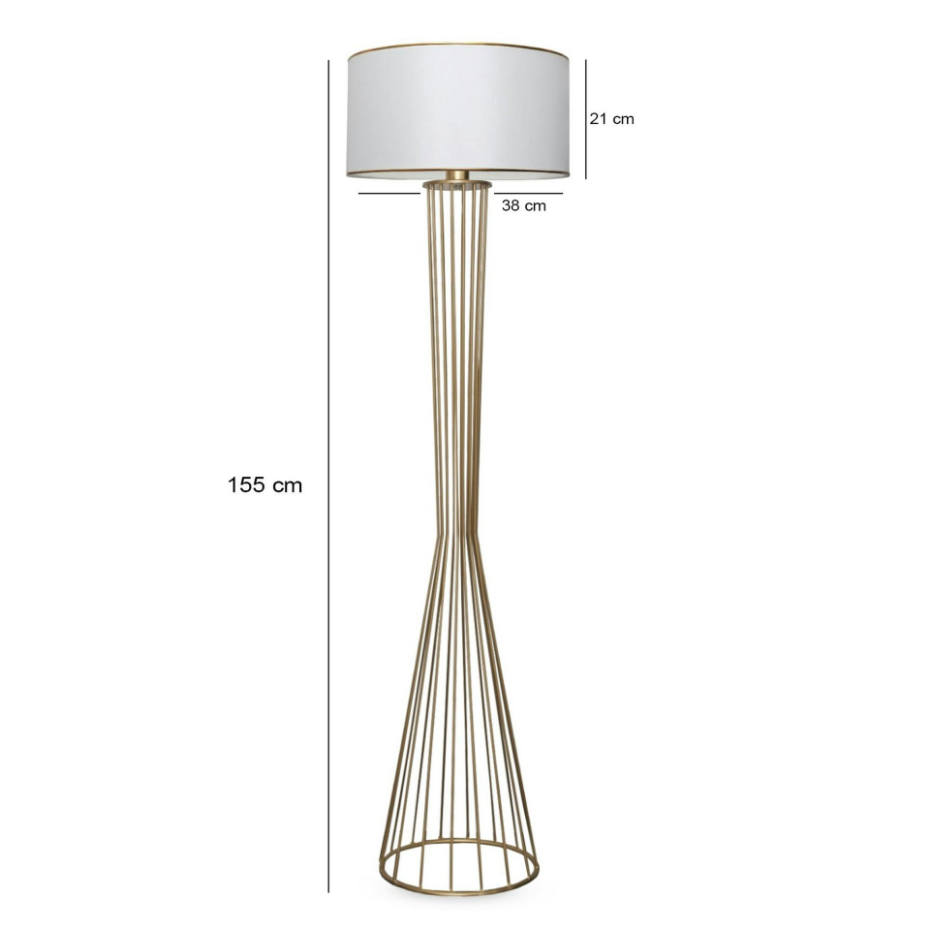 Lampadaire de salon moderne SINOP