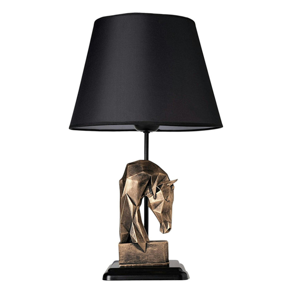 Lampe de salon décor chevat SILE