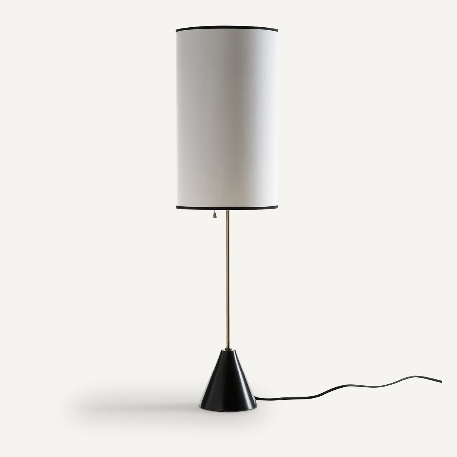 Lampe à poser marbre et métal Sophonie