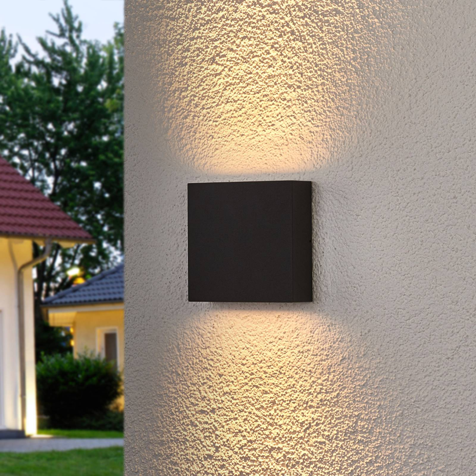 Applique extérieure en aluminium moderneLED