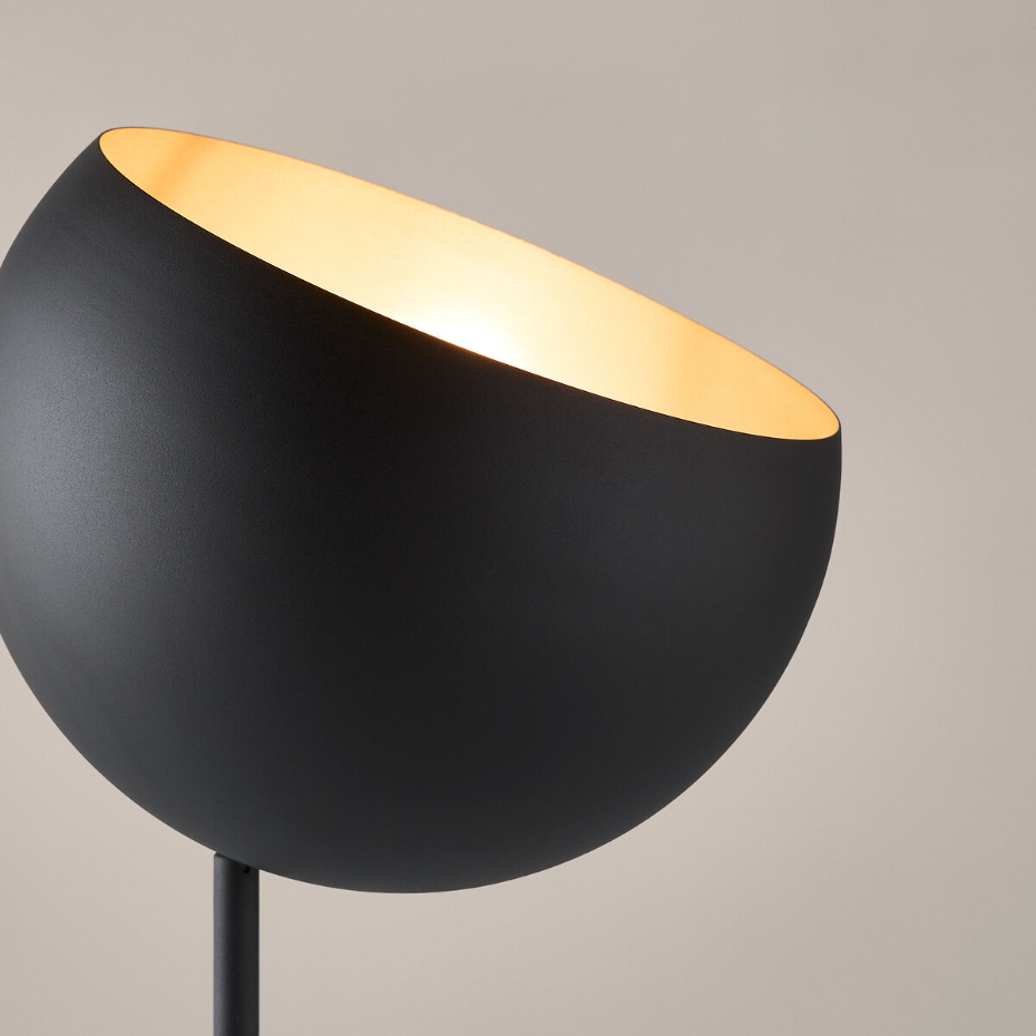 Lampadaire orientable en métal fer, Zinor