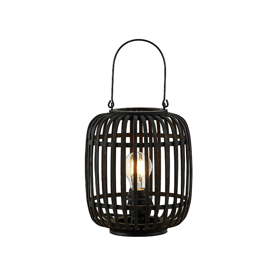 Lampe à poser en bois traditionnelle
