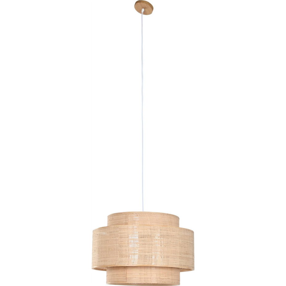 Suspension ronde en bambou Urban