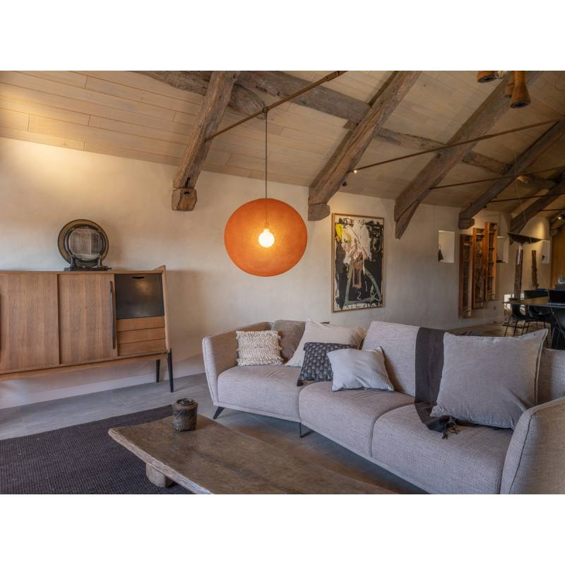 Abat-jour Globe 50cm et suspension