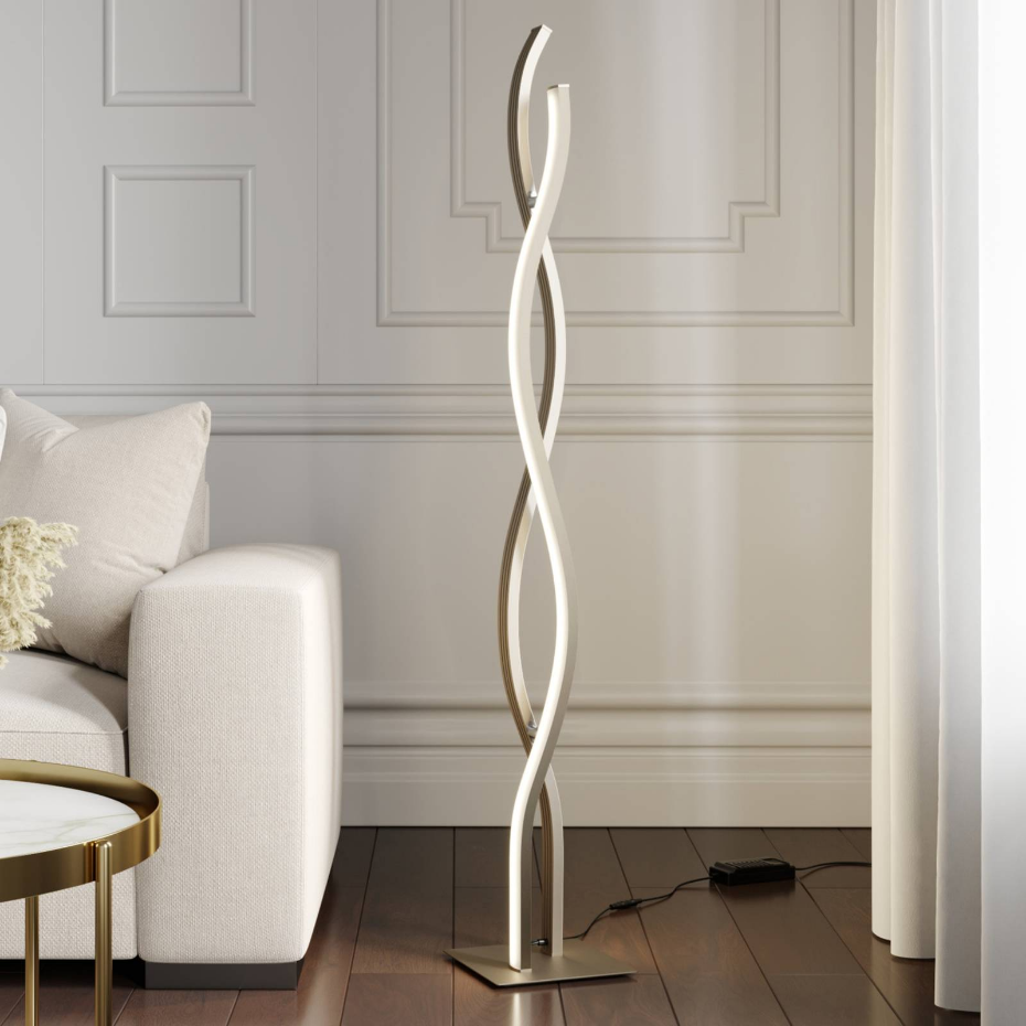 Lampadaire en aluminium moderneLED, Mairia