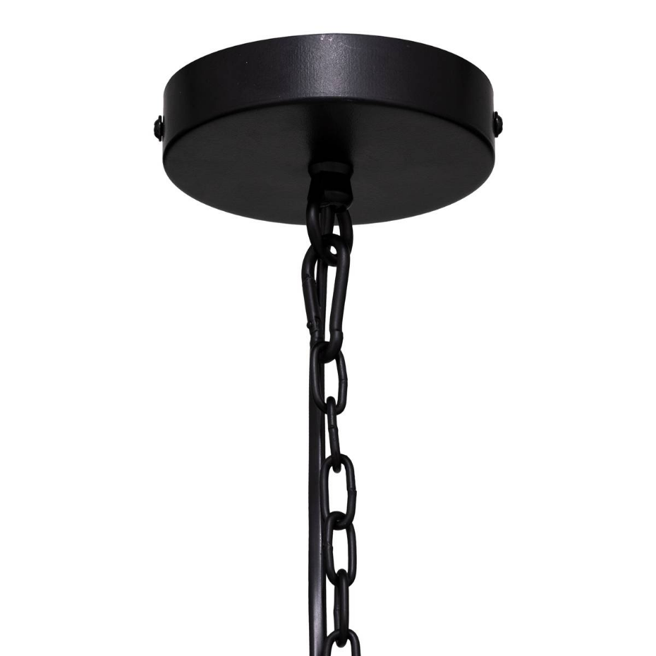 Suspension bois et métal SILAS