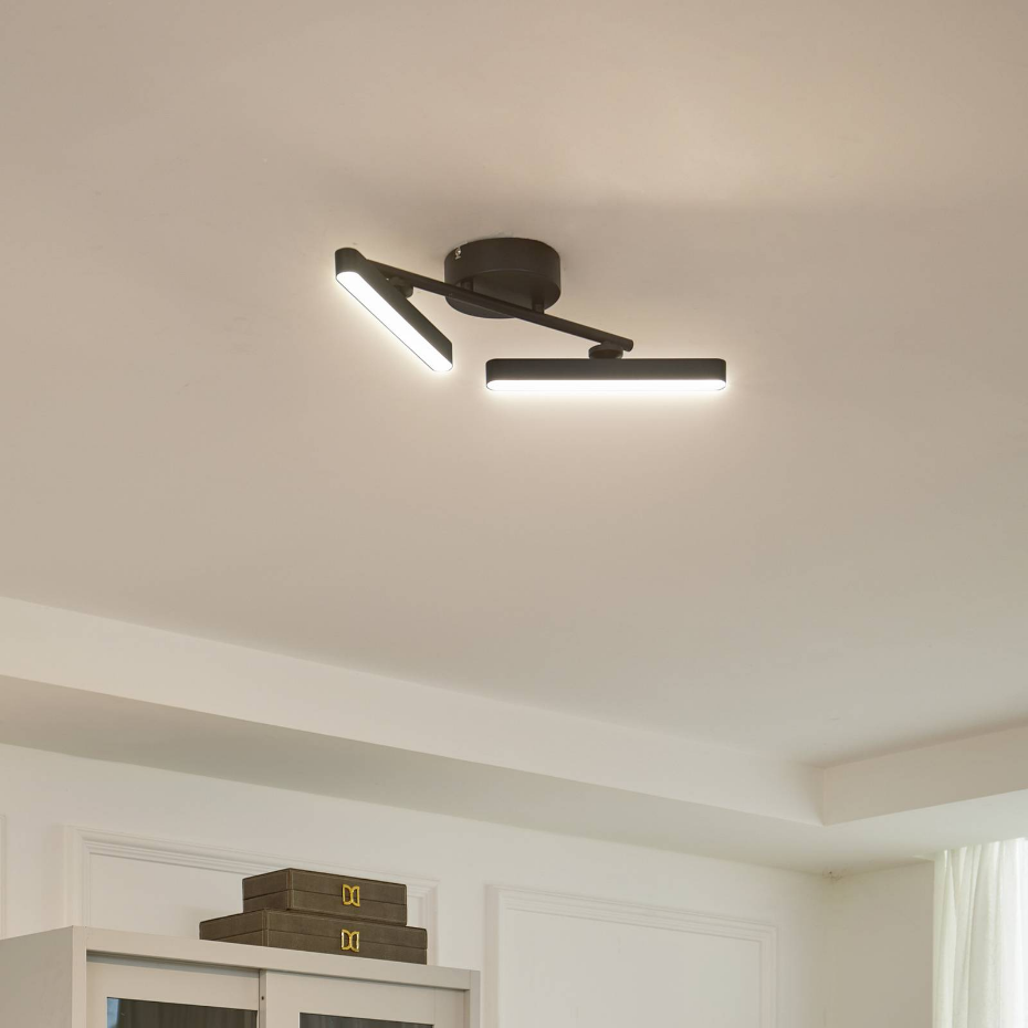 Plafonnier en métal moderneLED, Eldrin