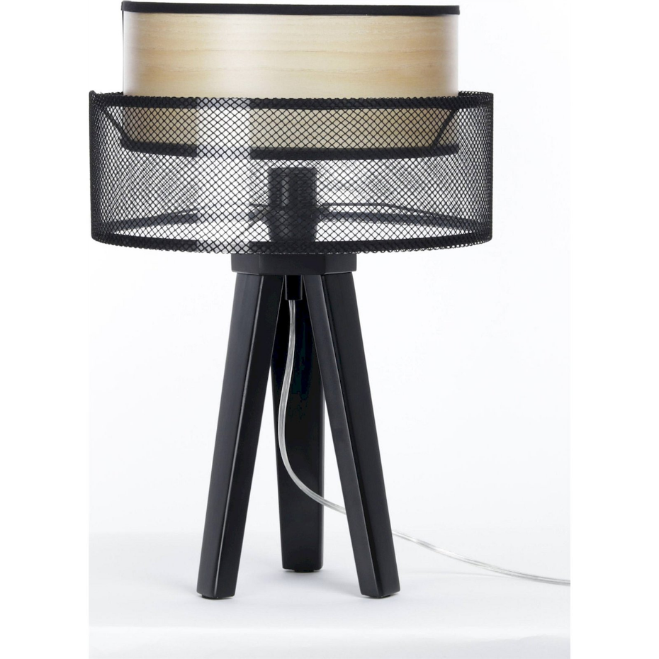 Lampe à poser ronde en PVC Duo ellegant