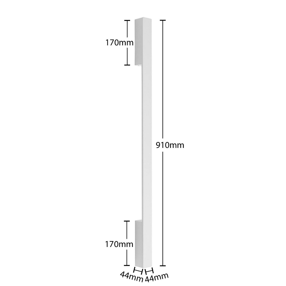 Applique en aluminium moderneLED, Ivano
