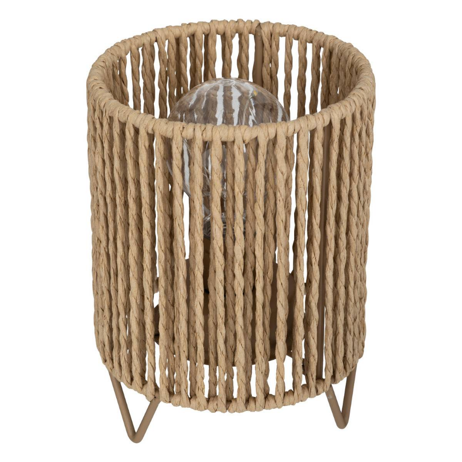 Lampe LED papier naturel ODA