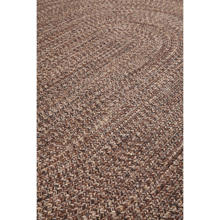 Tapis rond ou oval style jute intérieur extérieur JUTY