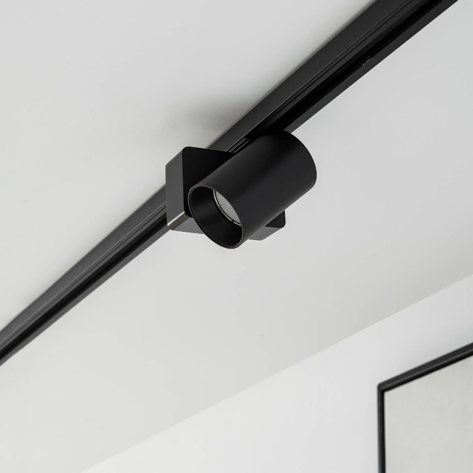 Luminaire sur rail électrique en aluminiumLED
