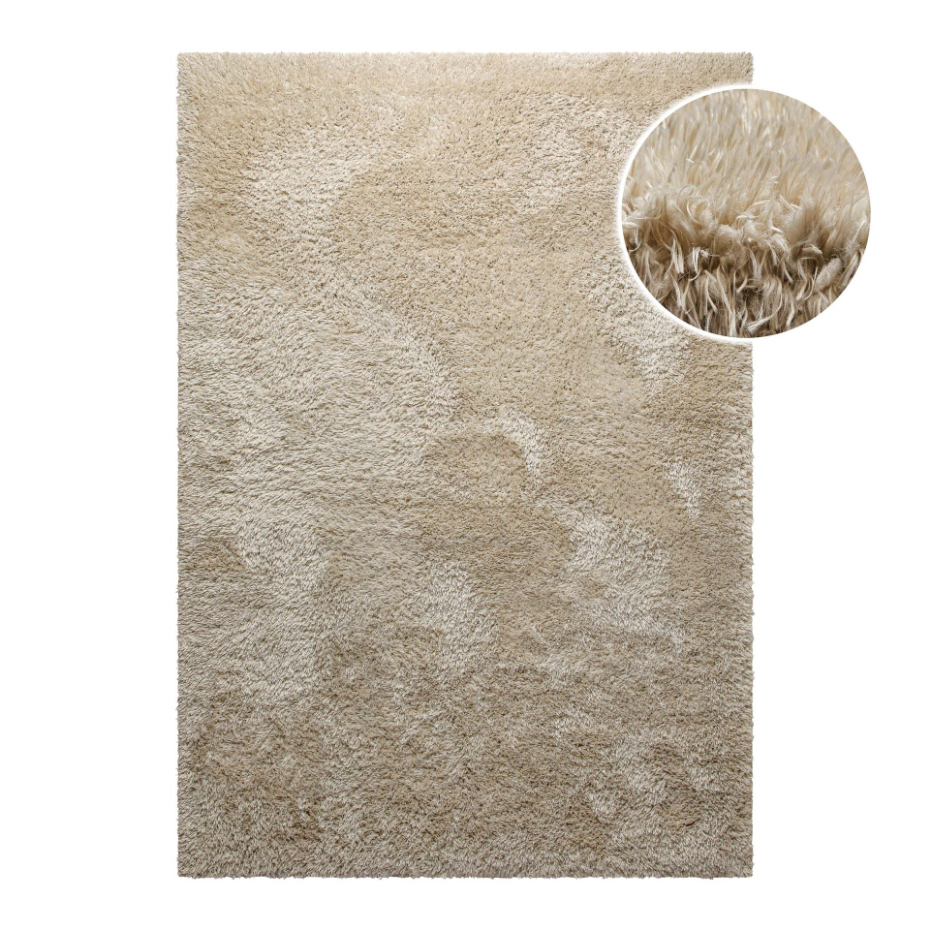 Tapis shaggy, aspect laineux ,  MATTEO