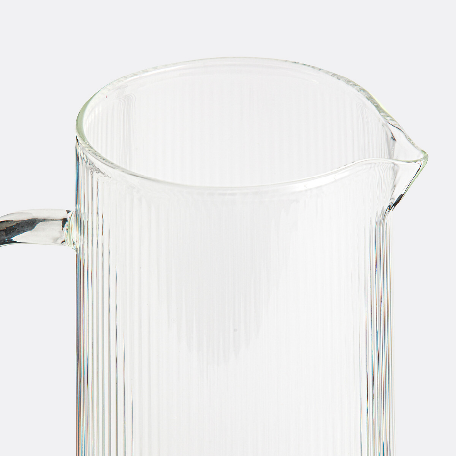 Carafe verre strié, Stria