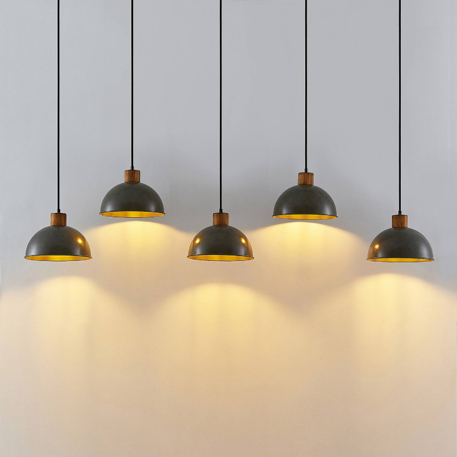 Suspension en bois vintage, Durbis