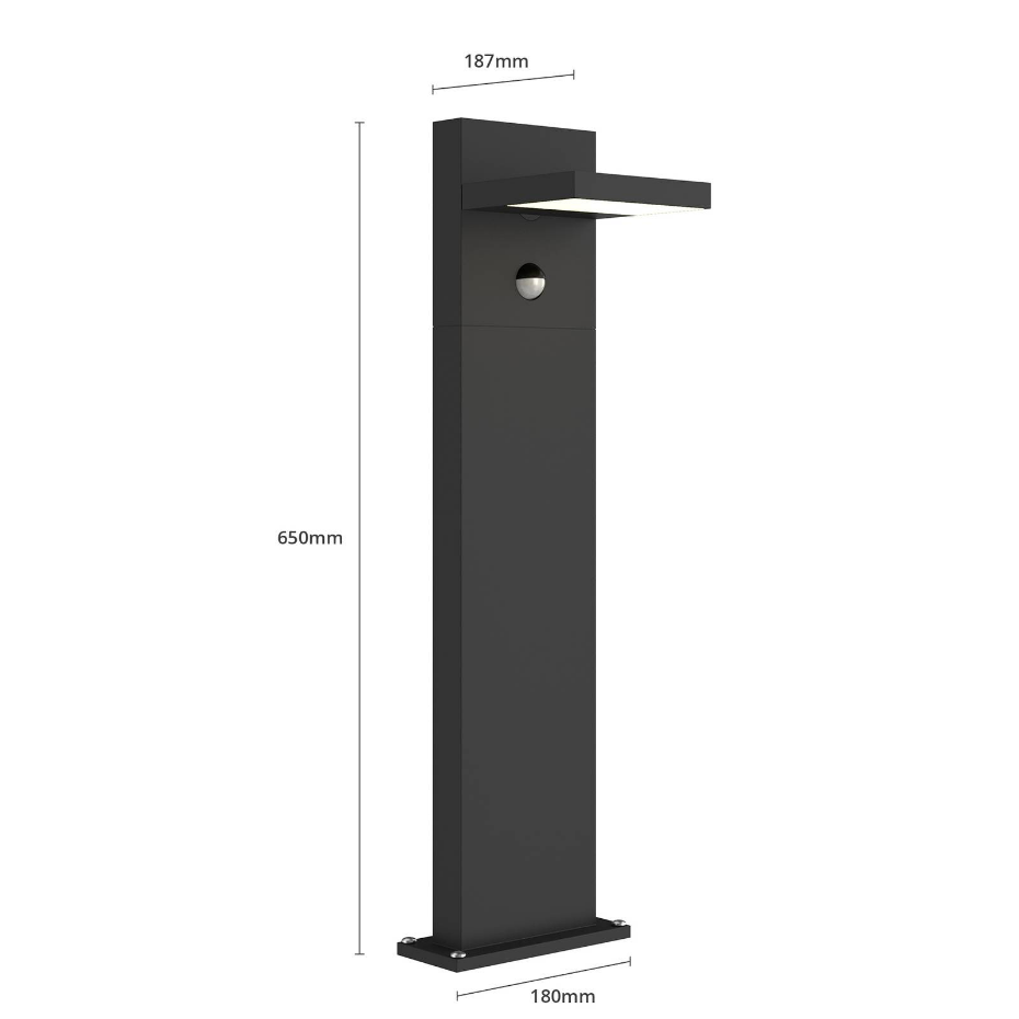 Luminaire extérieur en aluminium moderneLED