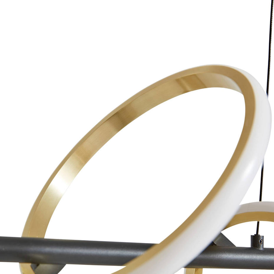 Suspension en métal moderneLED, Madu