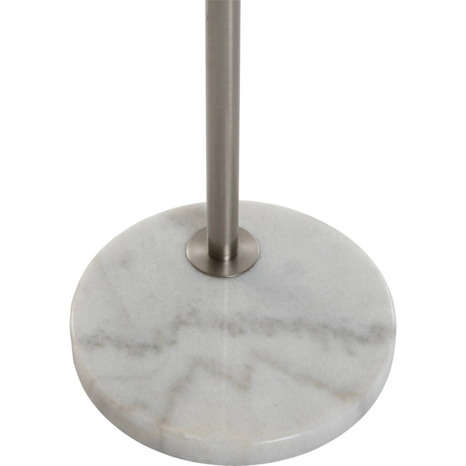 Lampadaire en métal et verre rond Moderno