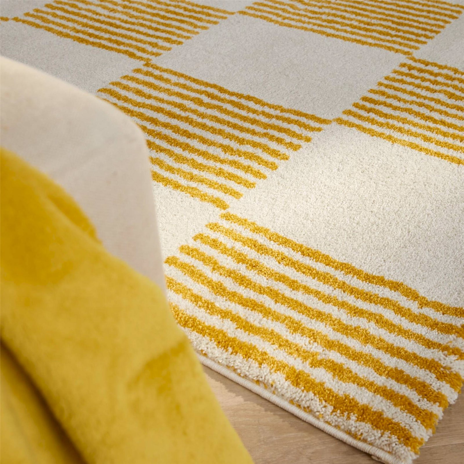 Tapis rectangulaire en polypropylène Groovy