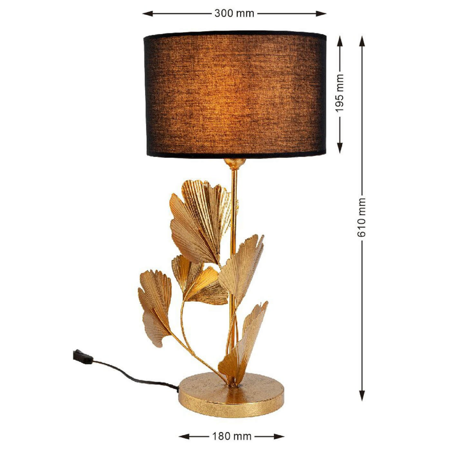 Lampe feuilles de ginkgo