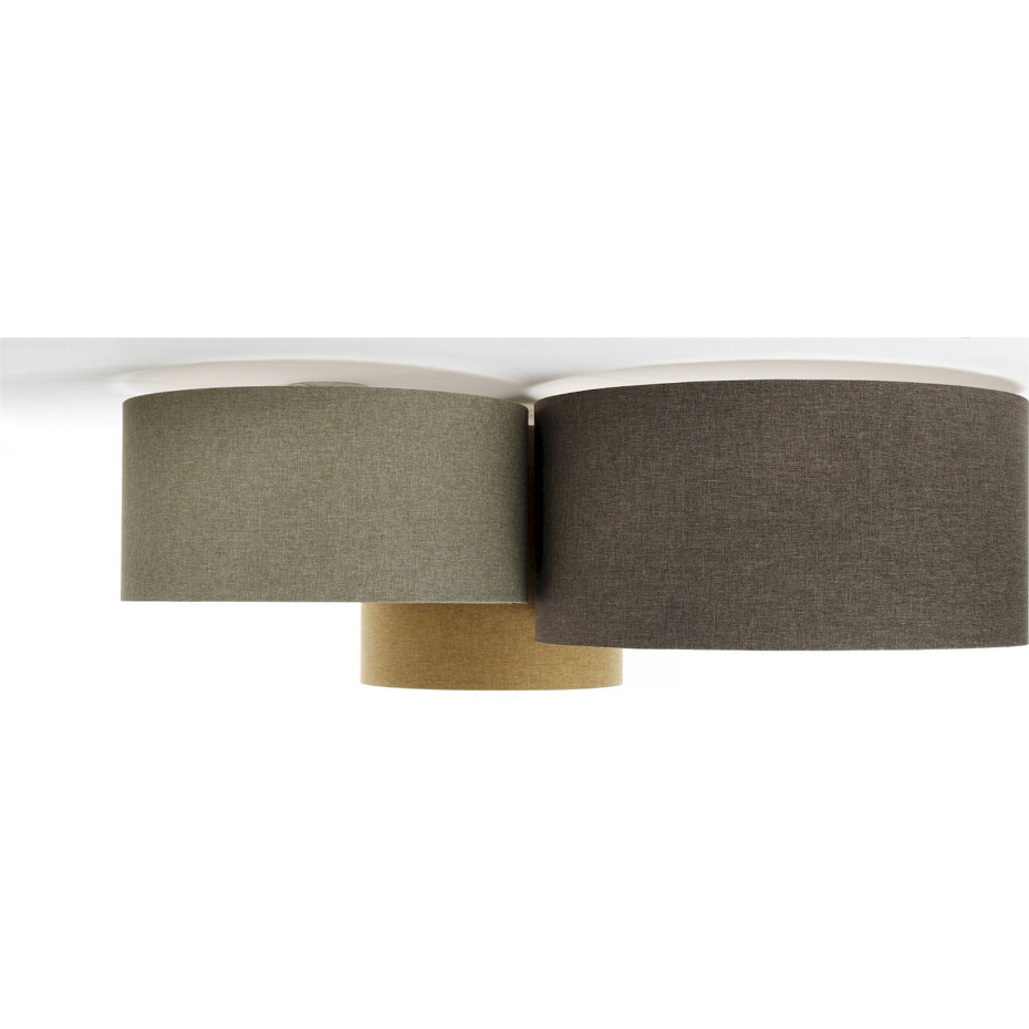 Plafonnier rectangulaire en tissu Boho Elegant