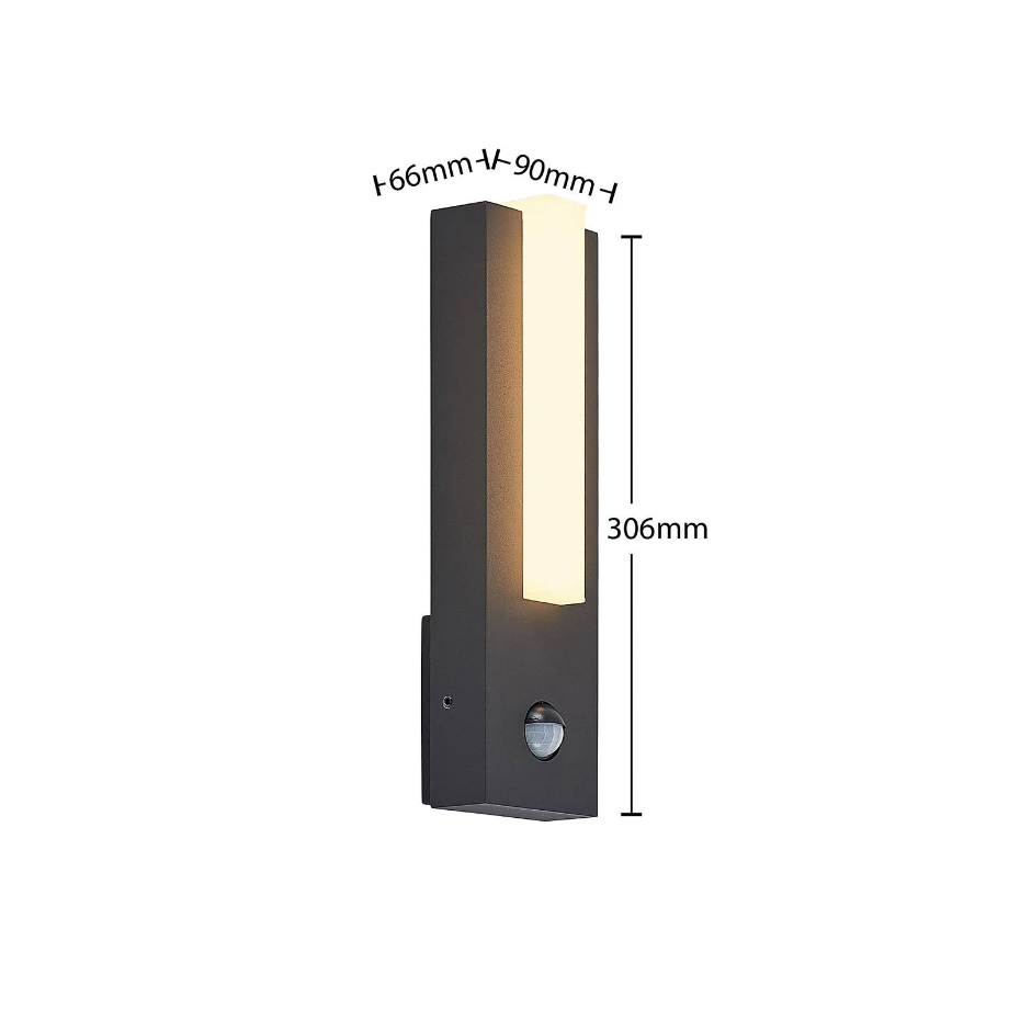 Applique extérieure en aluminium moderneLED