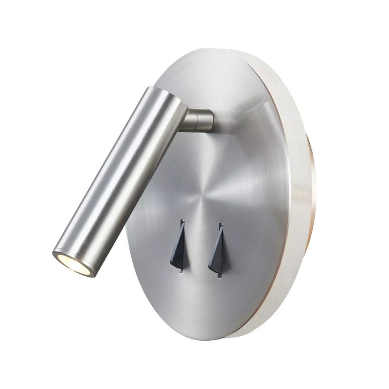 Applique Tête De Lit Cayman Led Nickel Satiné