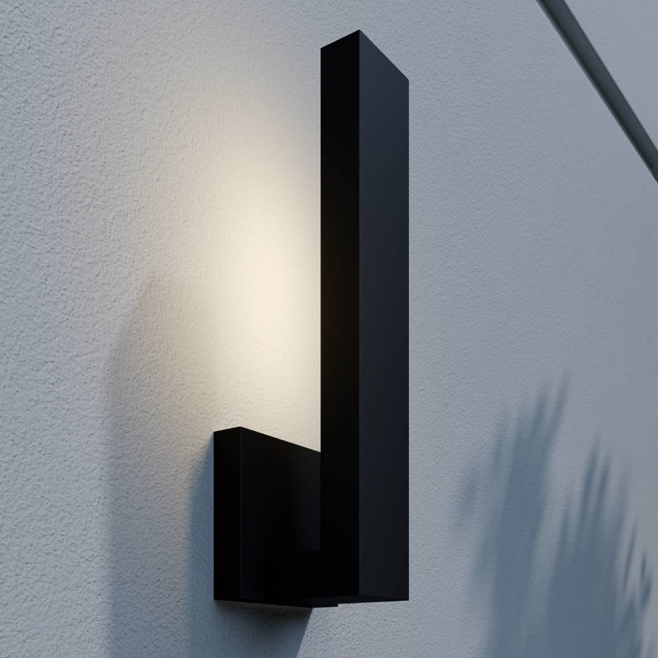 Applique extérieure en aluminium moderneLED