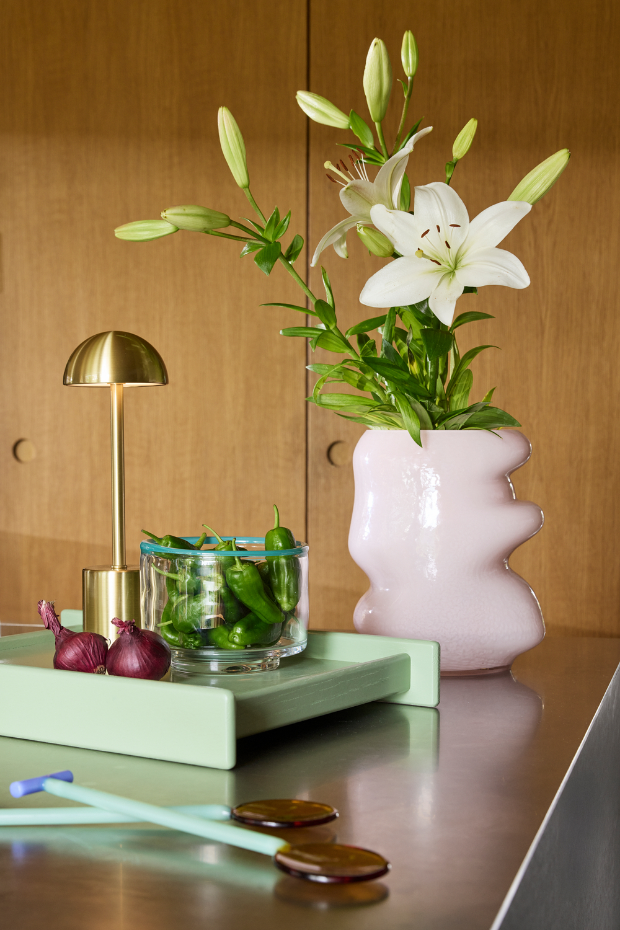 Lampe portable en fer et polycarbonate TATEN