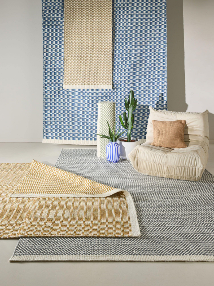 Tapis de laine tissé main LAURA