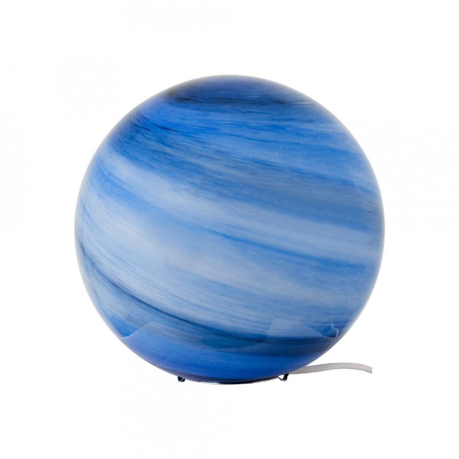 Lampe à poser en verre & métal, ASTROLIS GM