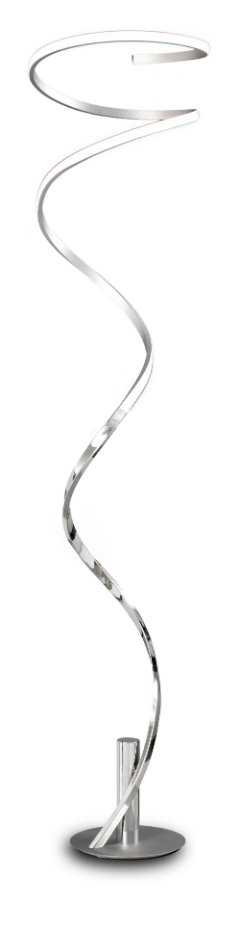 Lampadaire design en métal, HELIX