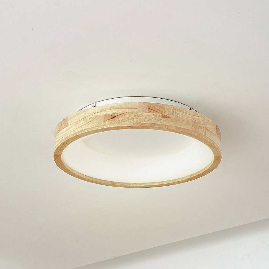 Plafonnier en bois moderneLED, Samvel