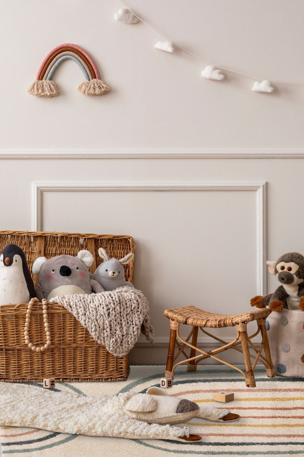 Tapis enfant épais et confortable HARMONI