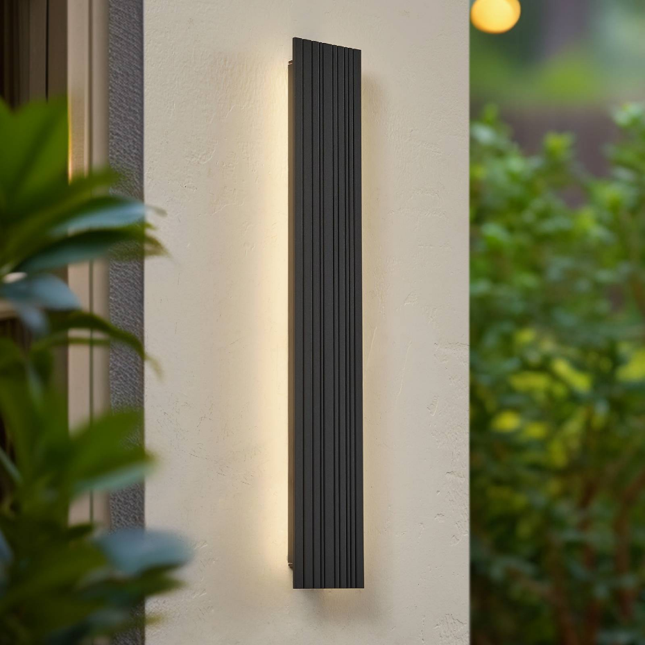 Applique extérieure en aluminium moderneLED