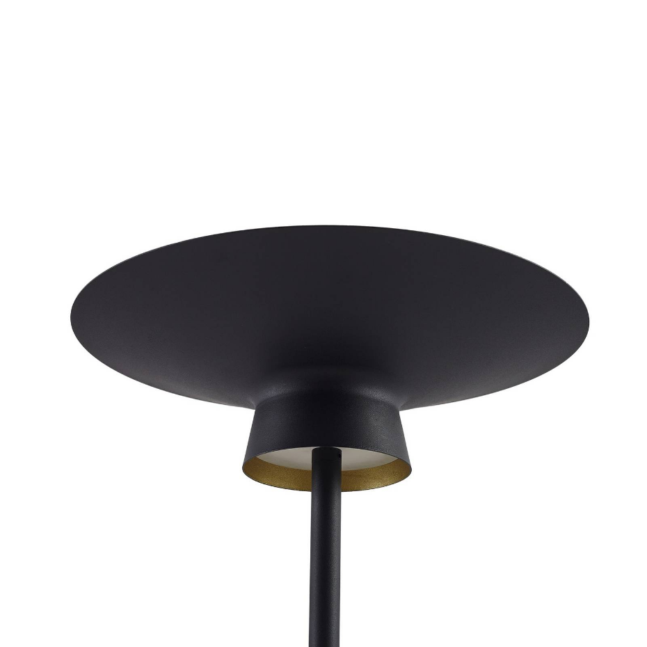 Lampadaire en métal moderneLED, Norvind