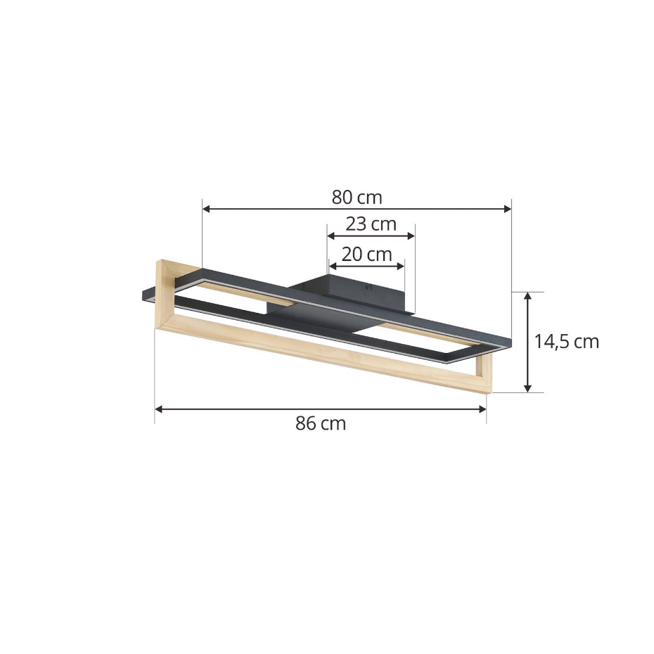 Plafonnier en aluminium moderneLED, Holamu