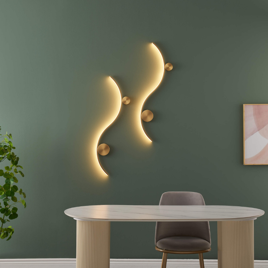 Applique murale avec LED intégrées – CURVA