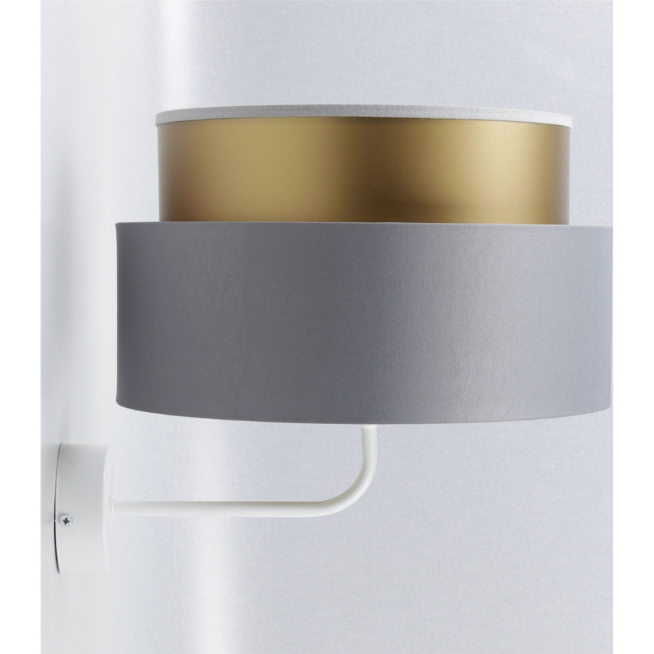 Applique murale ronde en plastique Duo ellegant