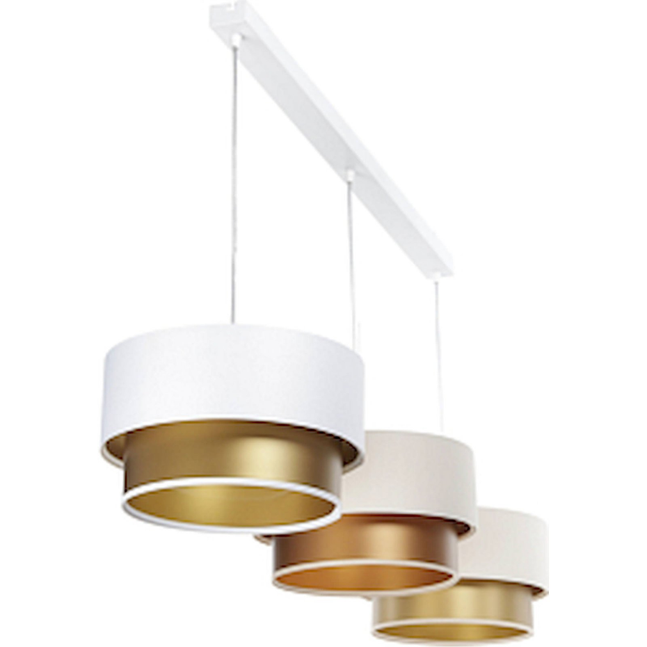 Suspension rectangulaire en PVC Duo ellegant