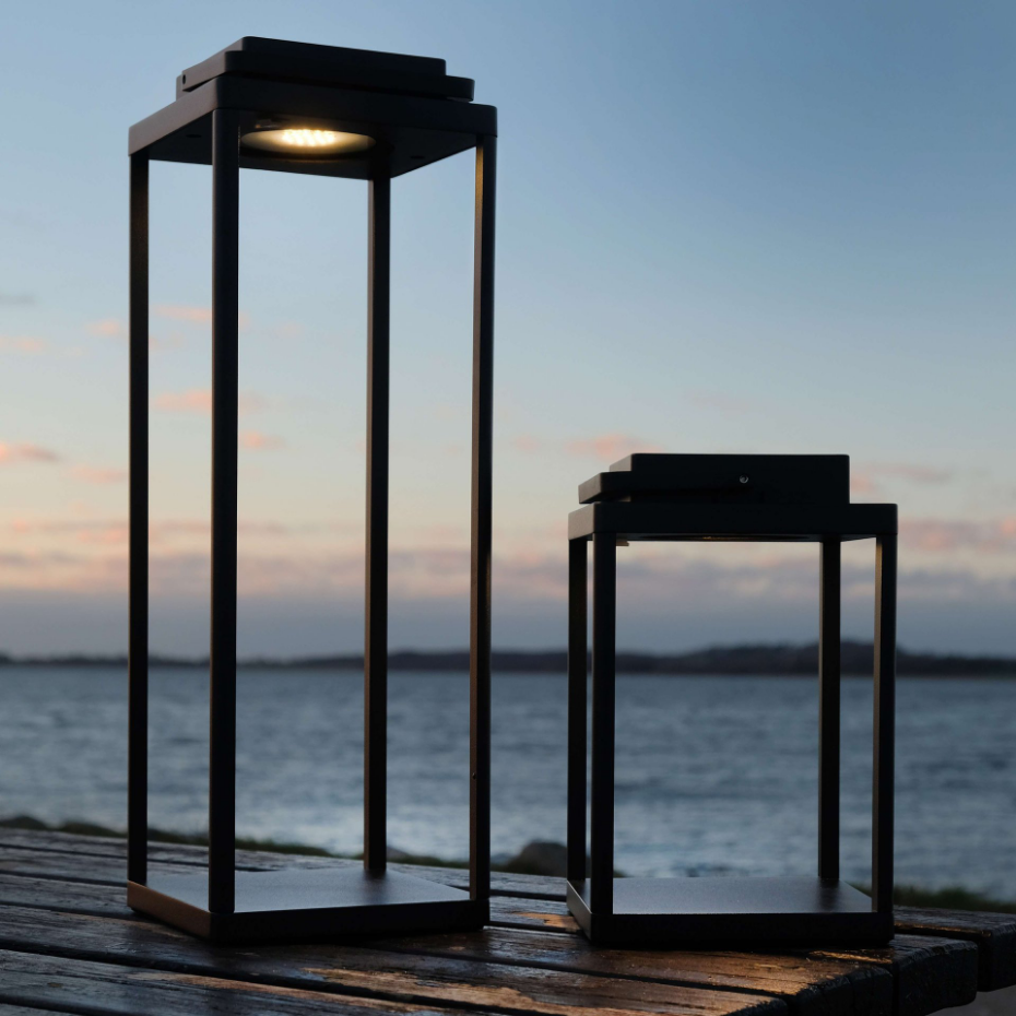 Lanterne en Aluminium rechargeable LUCCA
