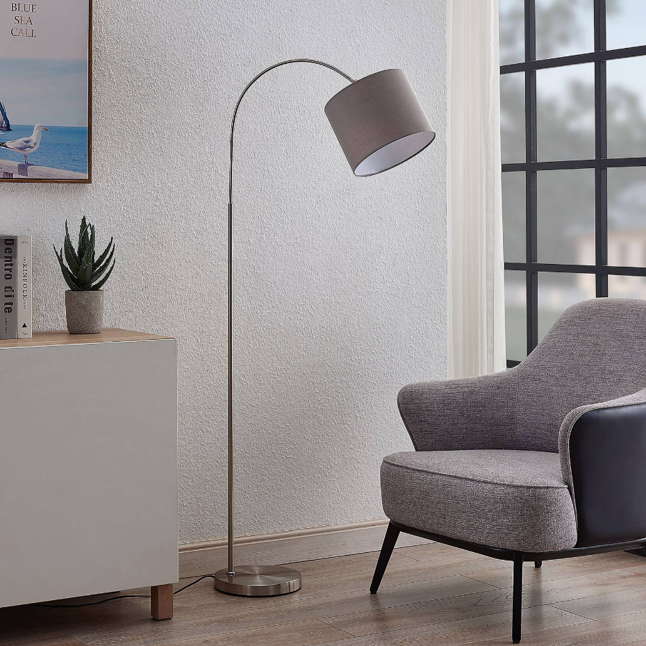 Lampadaire en métal moderne, Keriba
